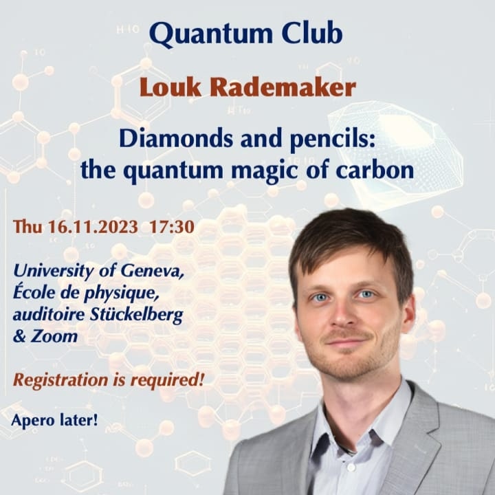 Diamonds and pencils: the quantum magic of carbon